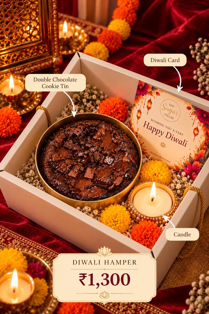 Double Chocolate Cookie Tin Hamper